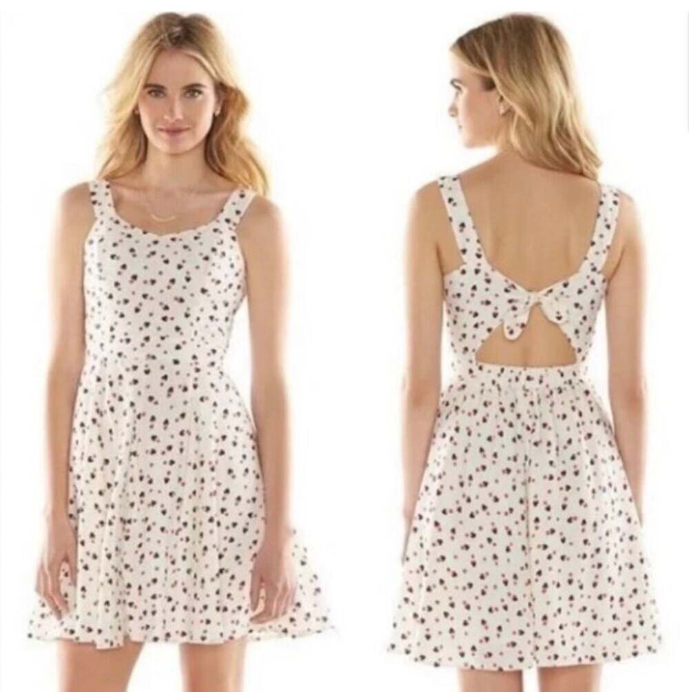 Disney Lauren Conrad Minnie Mouse sun Dress - Picture 1 of 6